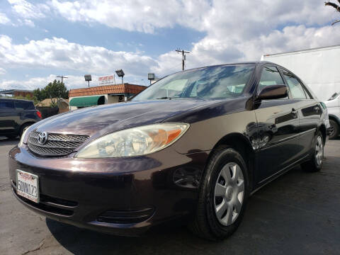 2003 Toyota Camry for sale at Easy Go Auto in Upland CA