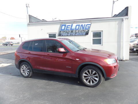 2013 BMW X3 for sale at DeLong Auto Group in Tipton IN