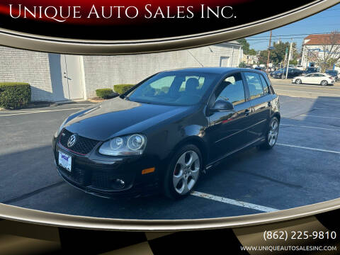 2009 Volkswagen GTI for sale at Unique Auto Sales Inc. in Clifton NJ