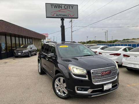2014 GMC Acadia for sale at TWIN CITY AUTO MALL in Bloomington IL