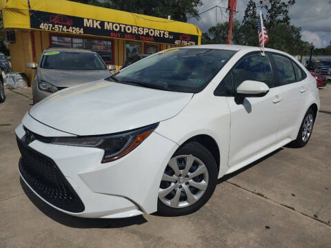 2020 Toyota Corolla for sale at MK Motorsports LLC. in Orlando FL
