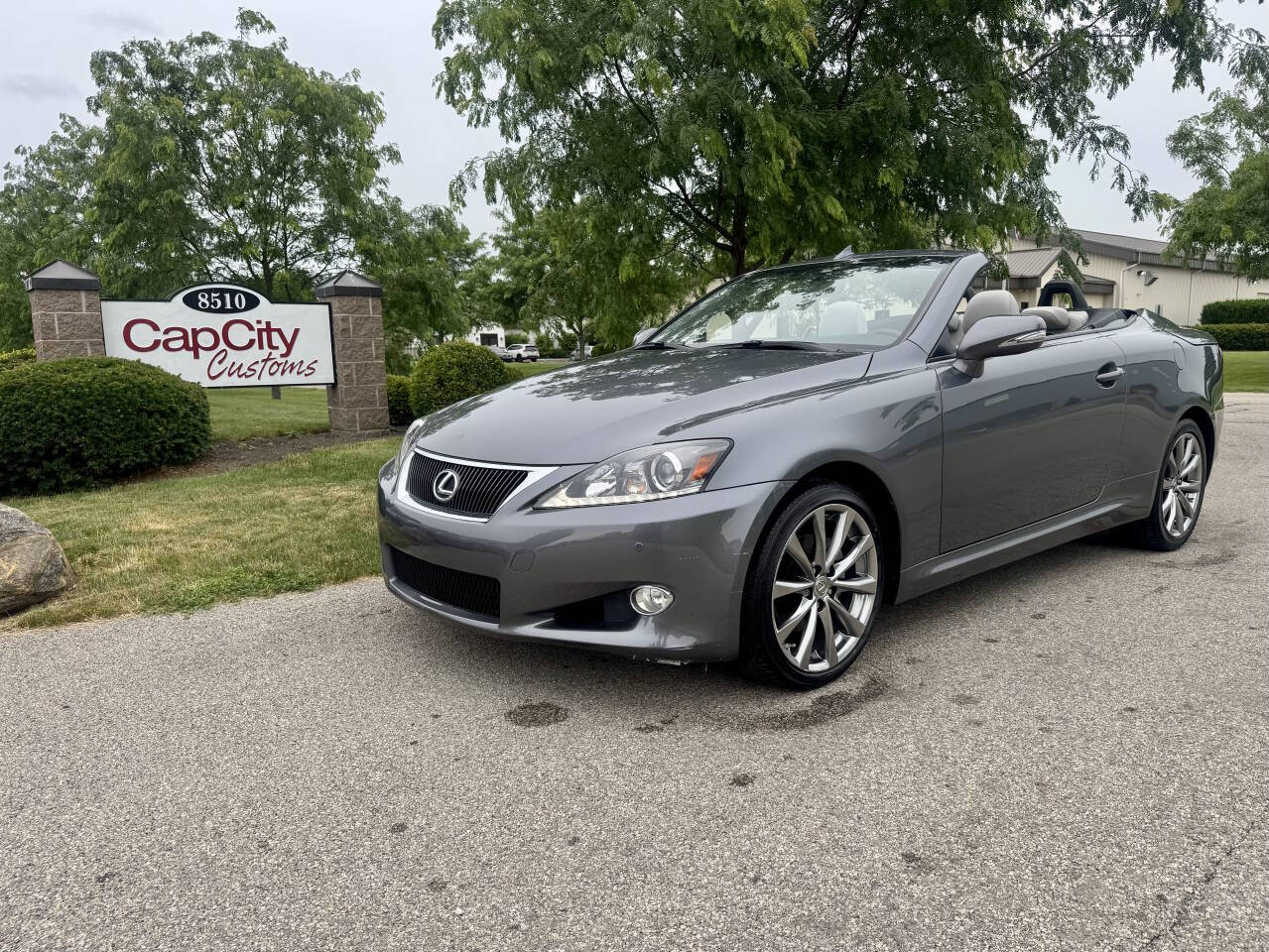 Gray 2013 Lexus IS 250C Base Convertible 2dr Convertible 1