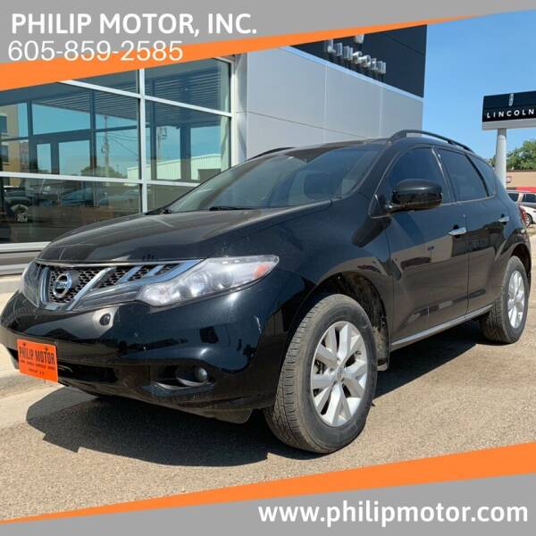 2011 Nissan Murano for sale at Philip Motor Inc in Philip SD