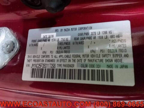 2006 Mazda MX-5 Miata Sport