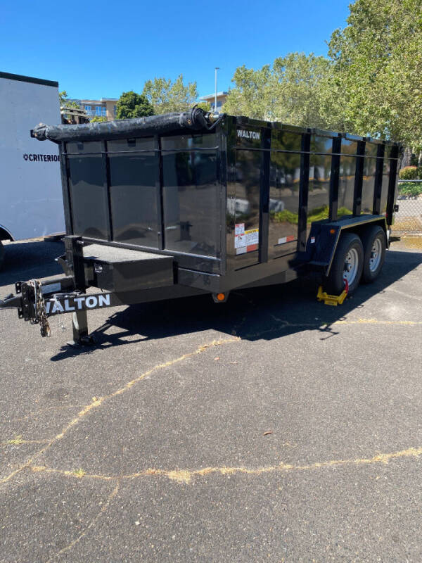 2022 WALTON D1414 SW 14K DUMP W EQ RAMPS for sale at Good Deal Used Cars LLC in Portland OR