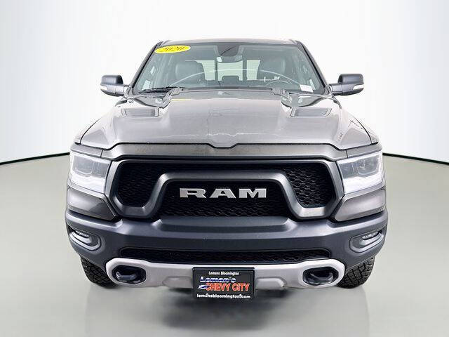 Used 2020 RAM Ram 1500 Rebel with VIN 1C6SRFLT3LN416923 for sale in Bloomington, IL