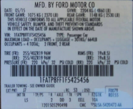 2015 Ford Mustang GT Premium