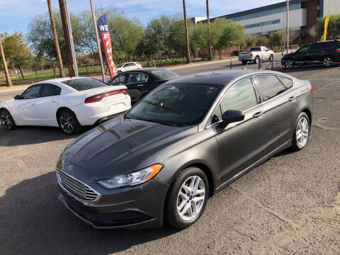 2017 Ford Fusion for sale at DR Auto Sales in Phoenix AZ