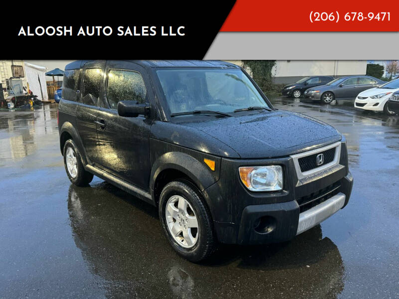 2005 Honda Element for sale at Aloosh Auto Sales LLC in Auburn WA