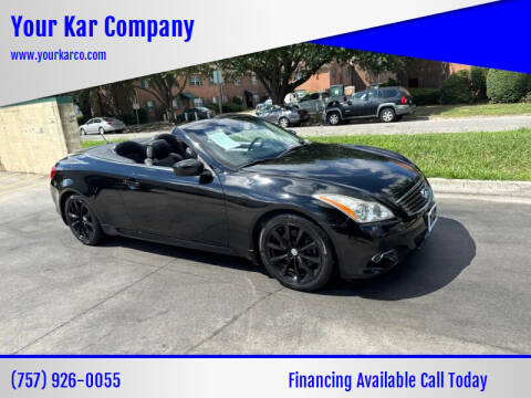 2013 Infiniti G37 Convertible