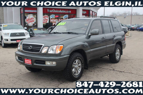 2000 Lexus LX 470 for sale at Your Choice Autos - Elgin in Elgin IL