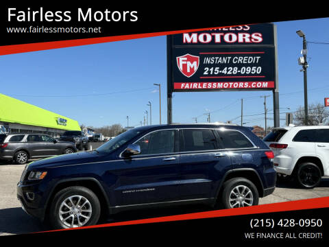 2016 Jeep Grand Cherokee for sale at Fairless Motors in Fairless Hills PA