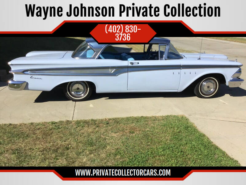 1959 Edsel Corsair for sale at Wayne Johnson Private Collection in Shenandoah IA