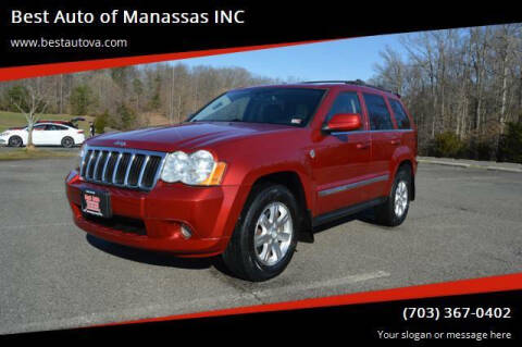 2009 Jeep Grand Cherokee for sale at Best Auto of Manassas INC in Manassas VA