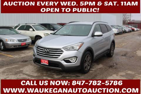 2013 Hyundai Santa Fe for sale at Waukegan Auto Auction in Waukegan IL