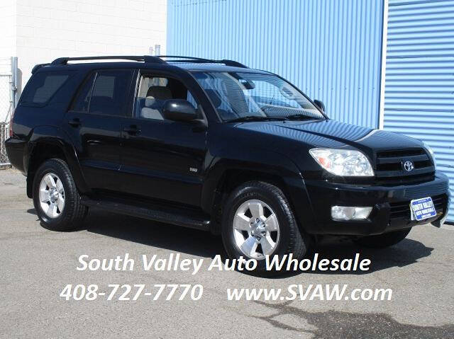 2004 Toyota 4Runner for sale at South Valley Auto Wholesale in Santa Clara, CA