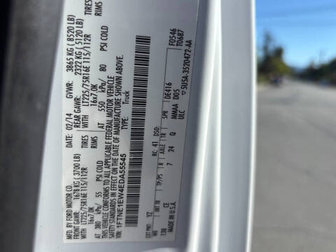 2014 Ford E-Series E-150