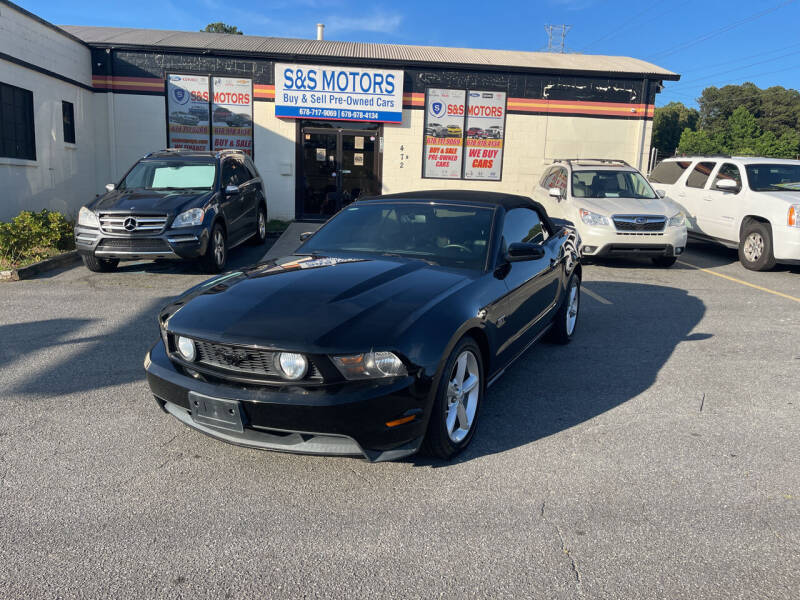 2010 Ford Mustang for sale at S & S Motors in Marietta GA