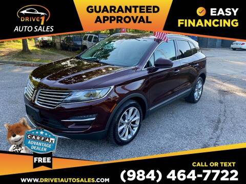 2017 Lincoln MKC for sale at Drive 1 Auto Sales in Wake Forest NC