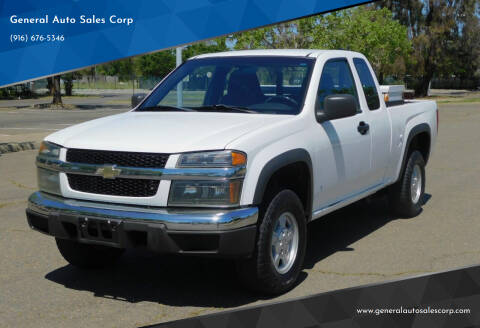 2007 Chevrolet Colorado for sale at General Auto Sales Corp in Sacramento CA
