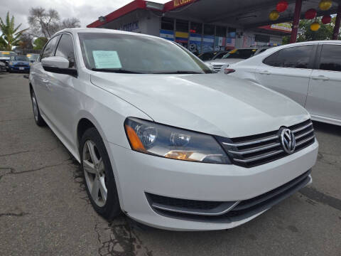 2013 Volkswagen Passat for sale at ALL CREDIT AUTO SALES in San Jose CA