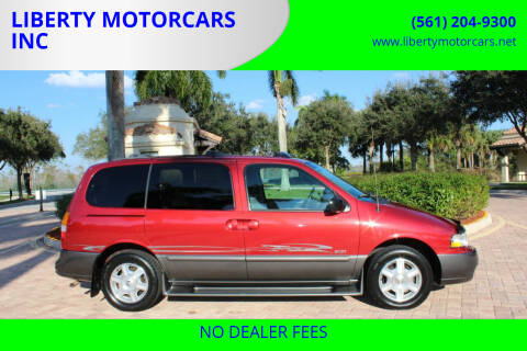 2002 Mercury Villager for sale at LIBERTY MOTORCARS INC in Royal Palm Beach FL