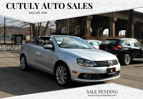 2012 Volkswagen Eos for sale at Cutuly Auto Sales in Pittsburgh PA