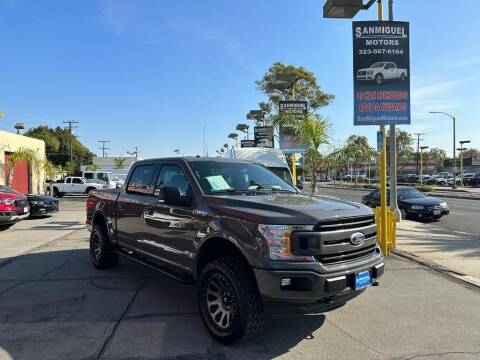 2018 Ford F-150 for sale at Sanmiguel Motors in South Gate CA