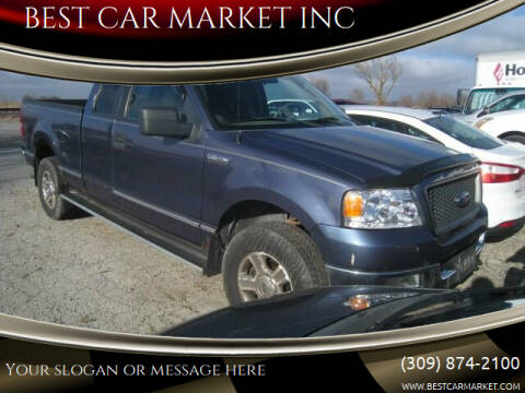 2005 Ford F-150 for sale at BEST CAR MARKET INC in Mc Lean IL