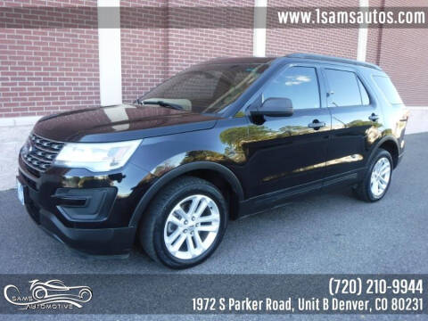 2016 Ford Explorer for sale at SAM'S AUTOMOTIVE in Denver CO