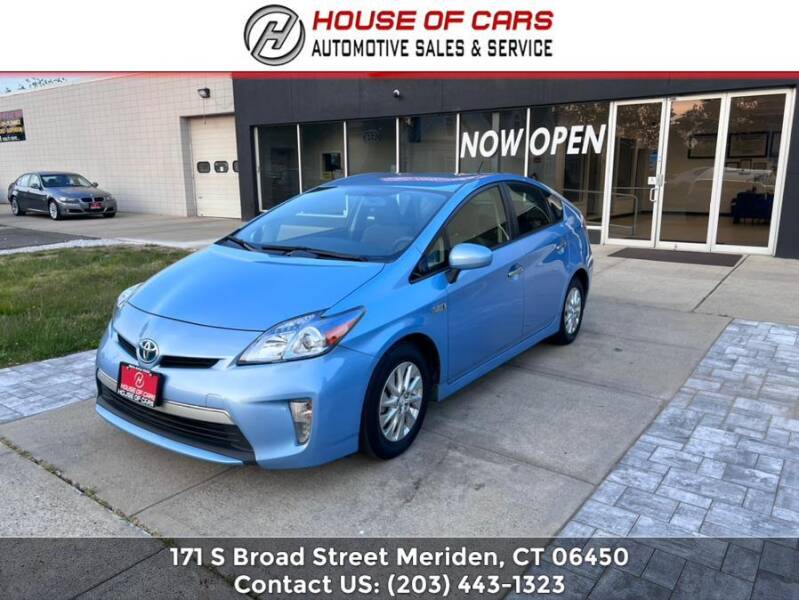 2014 Toyota Prius Plug-in Hybrid for sale at HOUSE OF CARS CT in Meriden CT