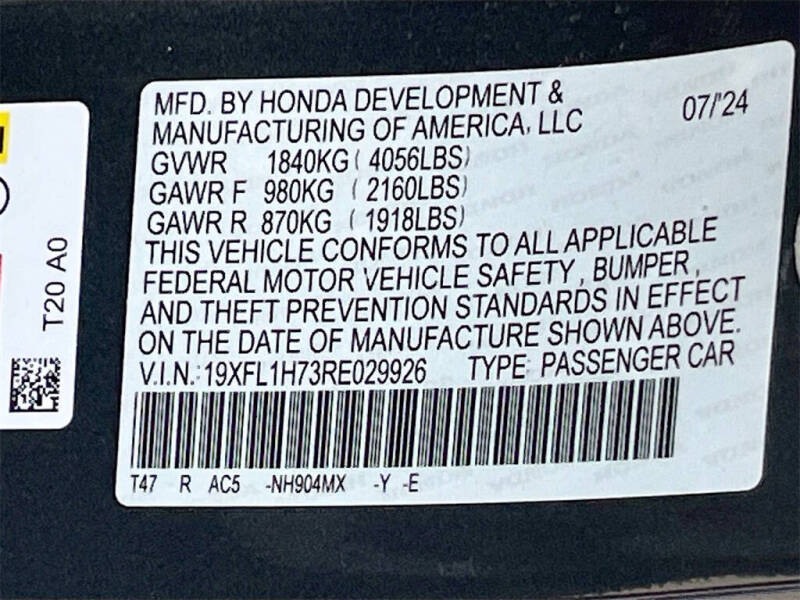 2024 Honda Civic EX-L