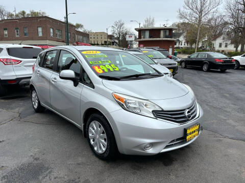 2014 Nissan Versa Note for sale at GIGANTE MOTORS INC in Joliet IL