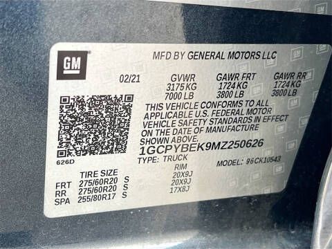 2021 Chevrolet Silverado 1500