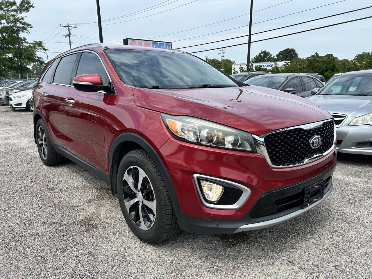 Red 2017 Kia Sorento EX EX 4dr SUV 1
