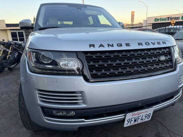 2016 Land Rover Range Rover for sale at Ride and Trust in El Cajon, CA