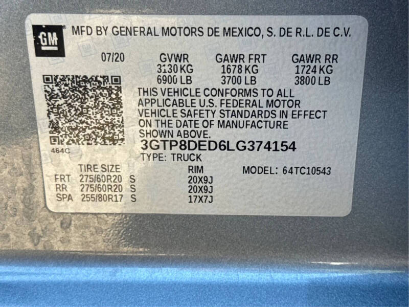 2020 GMC Sierra 1500