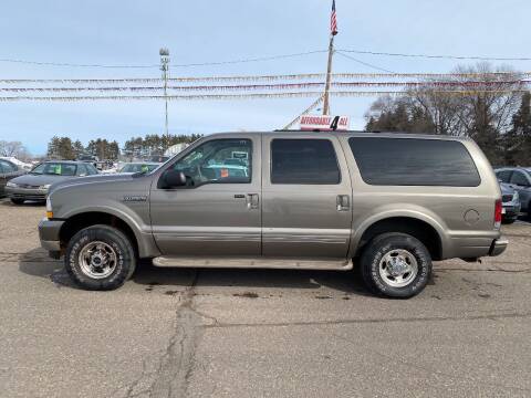 2004 Ford Excursion for sale at Affordable 4 All Auto Sales in Elk River MN