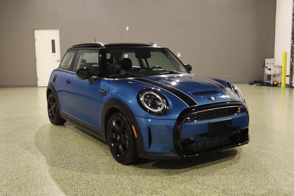 Blue 2022 MINI Hardtop 2 Door Cooper S Cooper S 2dr Hatchback 1