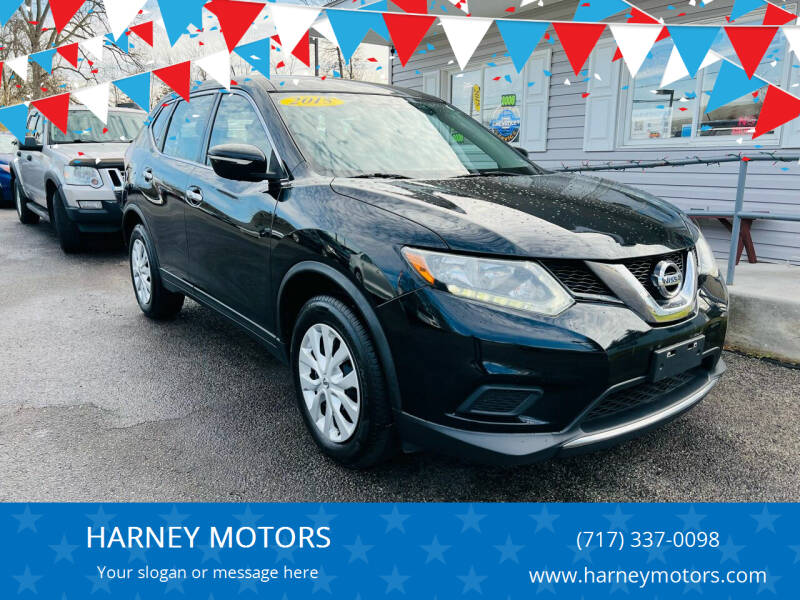 2015 Nissan Rogue for sale at HARNEY MOTORS in Gettysburg PA