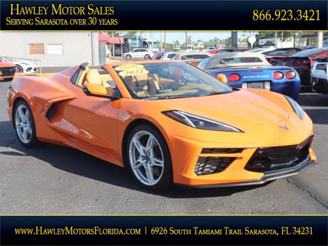2022 Chevrolet Corvette for sale at Hawley Motor Sales in Sarasota FL