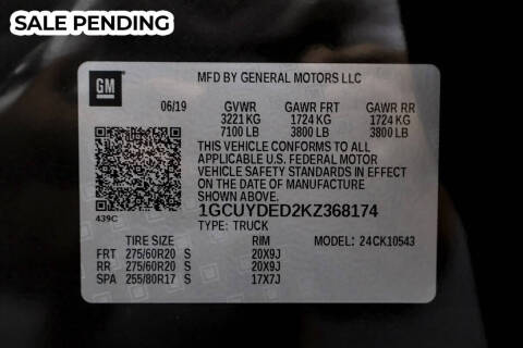 2019 Chevrolet Silverado 1500