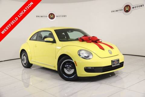 2012 Volkswagen Beetle for sale at INDY'S UNLIMITED MOTORS - UNLIMITED MOTORS in Westfield IN