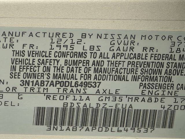 2013 Nissan Sentra SV