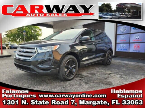 2015 Ford Edge for sale at CARWAY Auto Sales in Margate FL