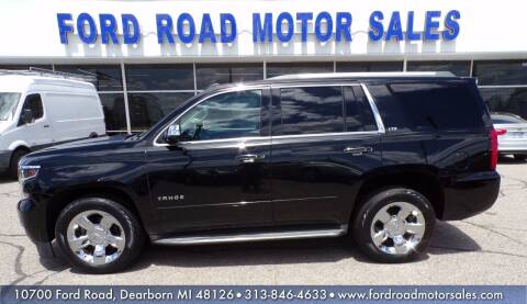 2015 Chevrolet Tahoe for sale at Ford Road Motor Sales in Dearborn MI
