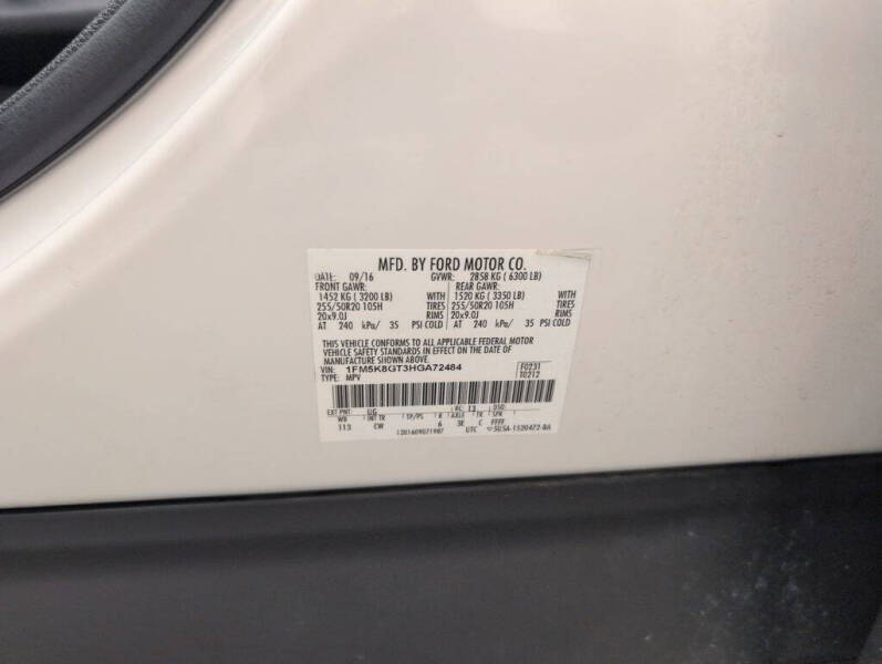 2017 Ford Explorer Sport