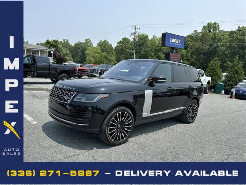 2022 Land Rover Range Rover for sale at Impex Auto Sales in Greensboro NC