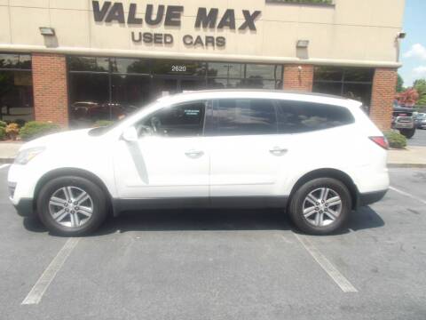 2015 Chevrolet Traverse for sale at ValueMax Used Cars in Greenville NC