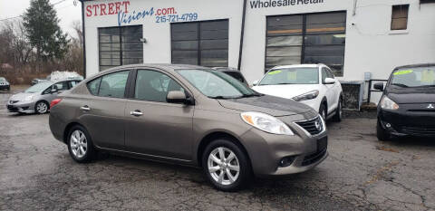 2013 Nissan Versa for sale at Street Visions in Telford PA